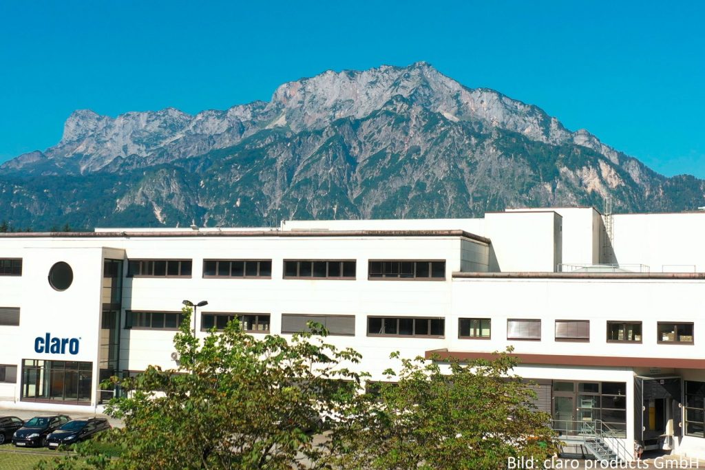 claro’s Firmengebäude in Anif bei Salzburg